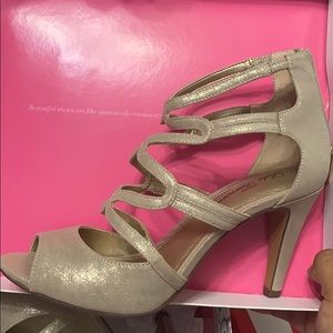 Gold heels